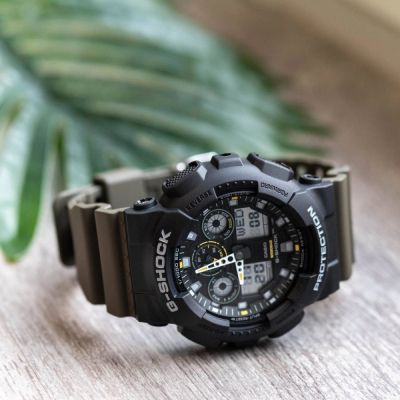 Мъжки часовник Casio G-Shock GA-100TU-1A3ER