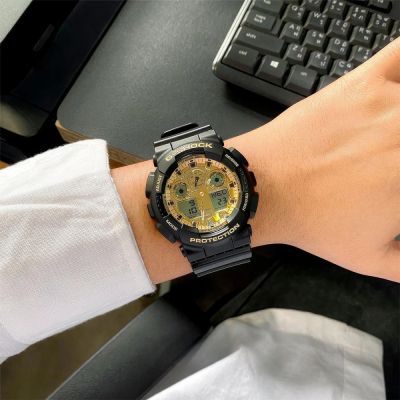 Мъжки часовник Casio G-Shock - GA-100GGB-1A9ER