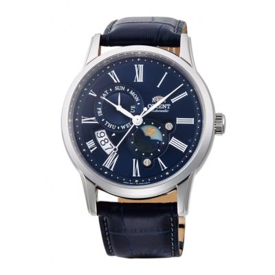 Мъжки автоматичен часовник Orient Classic Automatic Sun and Moon - RA-AK0011D