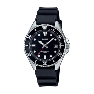 Мъжки аналогов часовник Casio Diving - MDV-10-1A1VEF