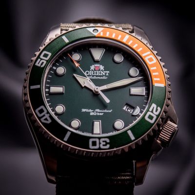 Мъжки автоматичен часовник Orient Diving Sport -RA-AC0K04E