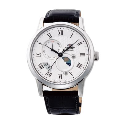 Мъжки автоматичен часовник Orient Classic Automatic Sun and Moon - RA-AK0008S