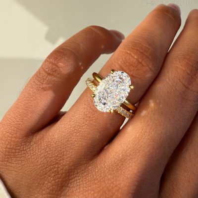 Ръчно изработен пръстен Stacking Ring от 18 карата позлатено 925-каратово сребро - RING-STCK-GLD