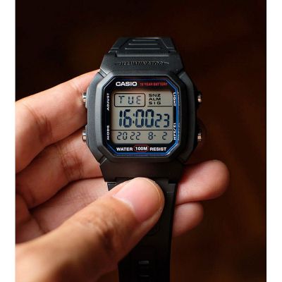 Мъжки часовник Casio - W-800H-1AVDF