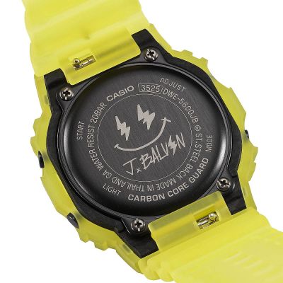Мъжки часовник Casio G-Shock J Balvin Collaboration - DWE-5600JB-1A9ER