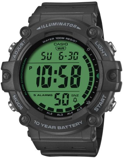 Мъжки дигитален часовник Casio - Casio Collection - AE-1500WHC-1AVEF