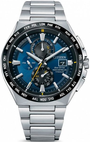 Мъжки часовник Citizen Eco-Drive Chronograph - AT8234-85L