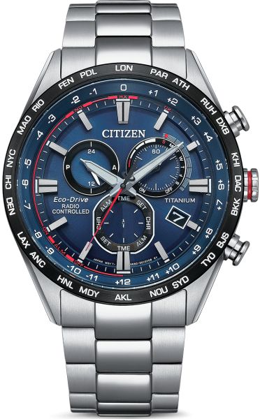 Мъжки аналогов часовник Citizen Eco-Drive Titanium - CB5925-82X