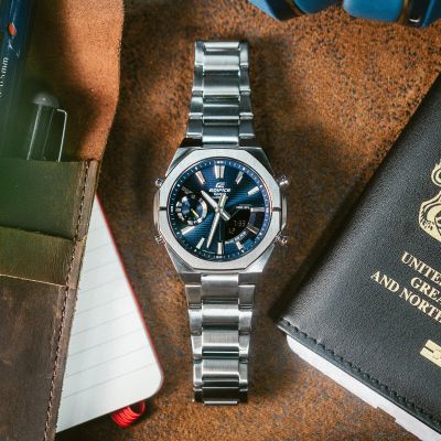 Мъжки часовник Casio Edifice Bluetooth Solar - ECB-S10D-2AEF