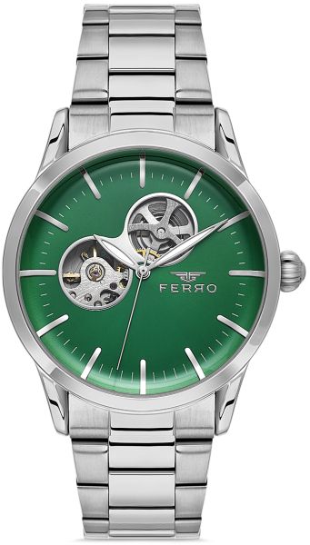 Мъжки часовник Ferro Open Heart - F31445A-A6